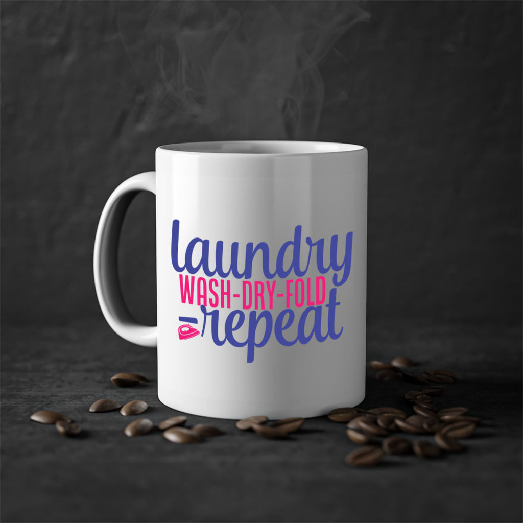 laundry washdryfoldrepeat 3#- laundry-Mug / Coffee Cup
