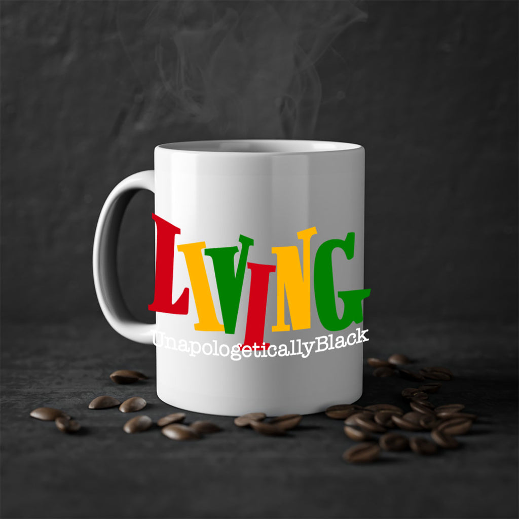 living  unapologetically black  98#- black words - phrases-Mug / Coffee Cup