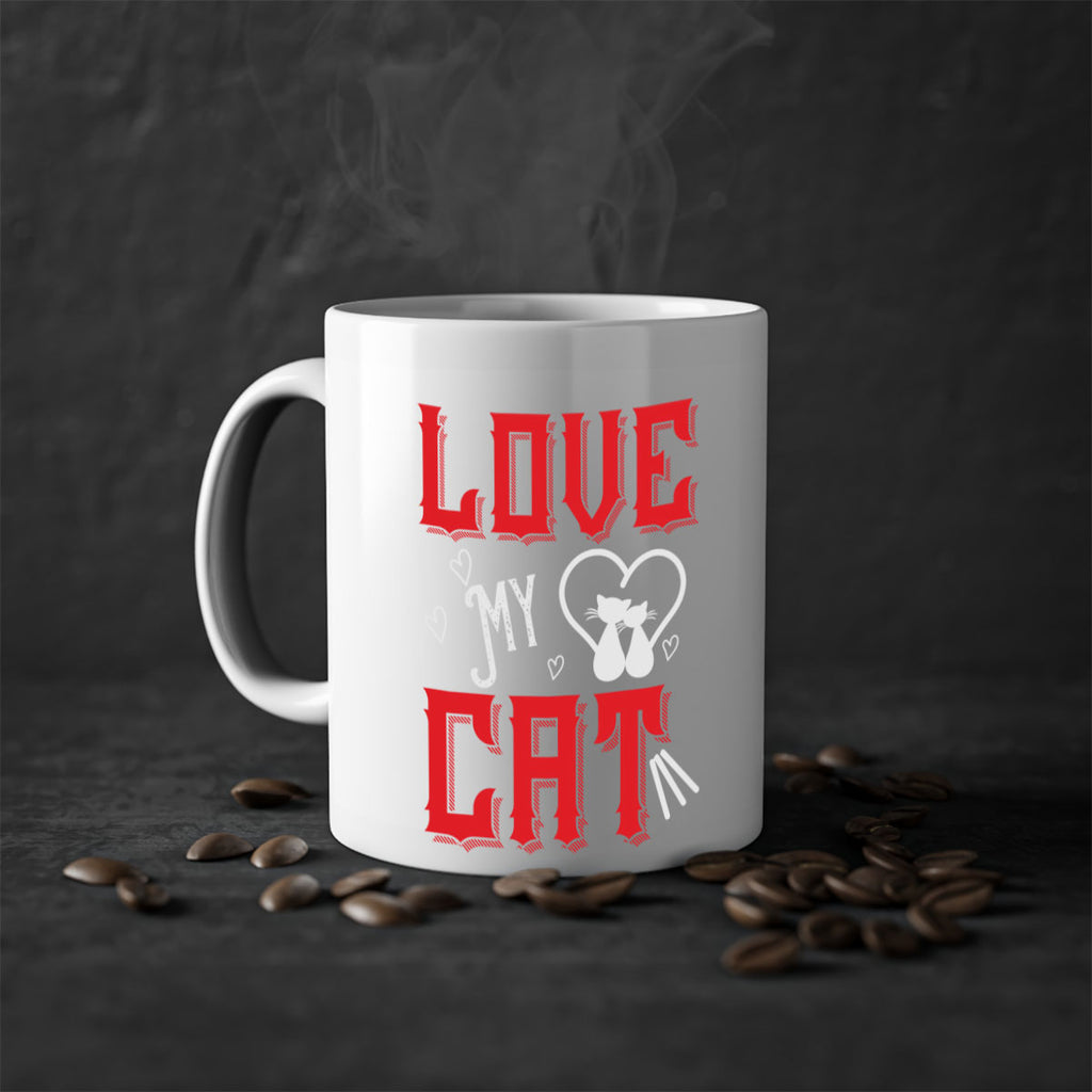 love my cat Style 67#- cat-Mug / Coffee Cup