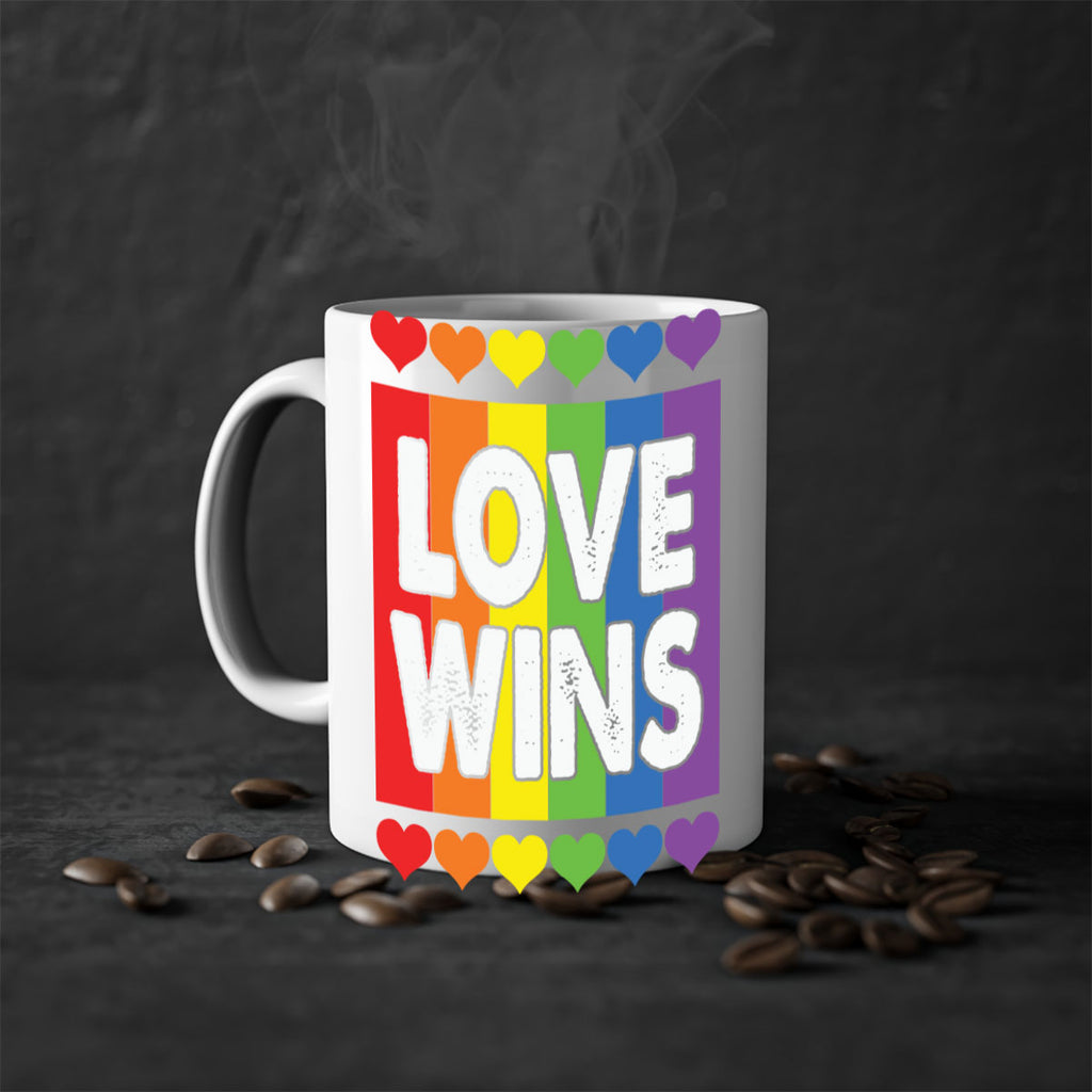 love wins marriage lgbt pride lgbt 82#- lgbt-Mug / Coffee Cup