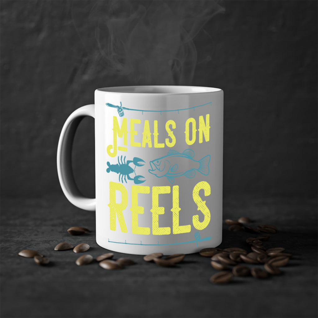 meals on reels 241#- fishing-Mug / Coffee Cup