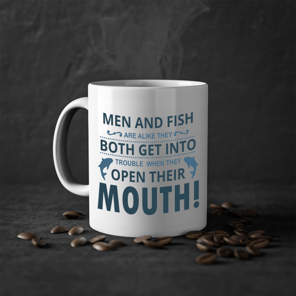 men fish 52#- fishing-Mug / Coffee Cup