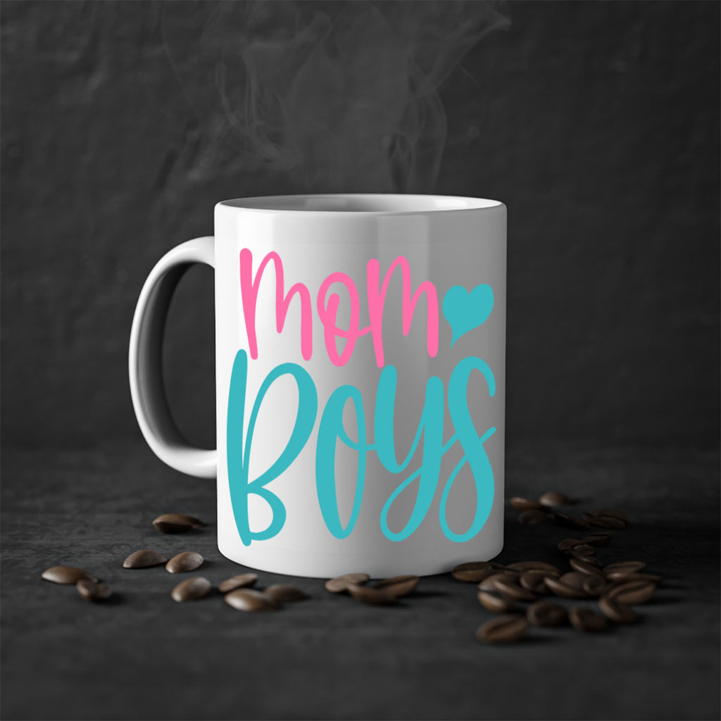 mom boys 436#- mom-Mug / Coffee Cup