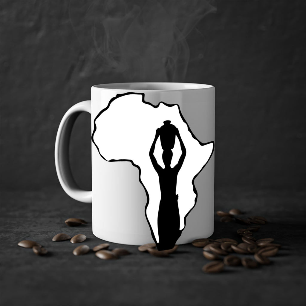 mother africa- black words - phrases-Mug / Coffee Cup