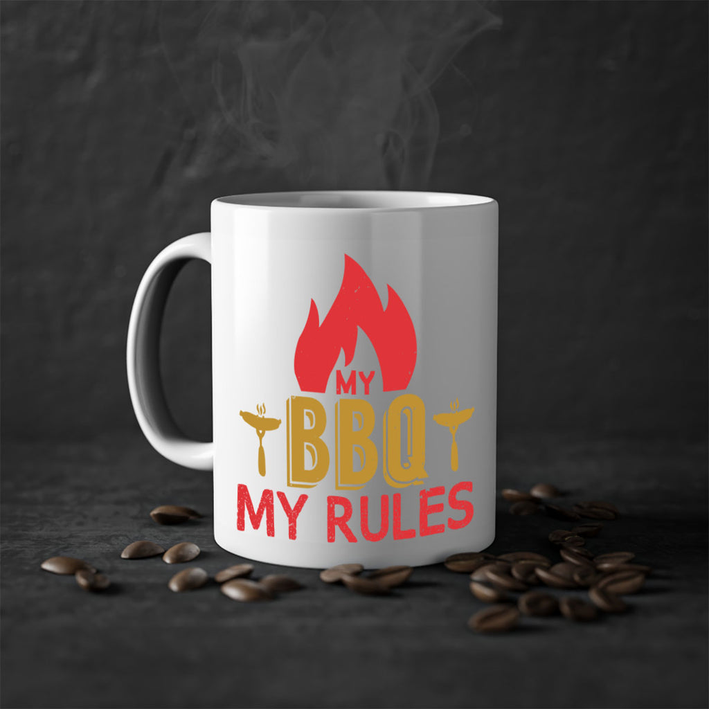my bbq my ruless 21#- bbq-Mug / Coffee Cup