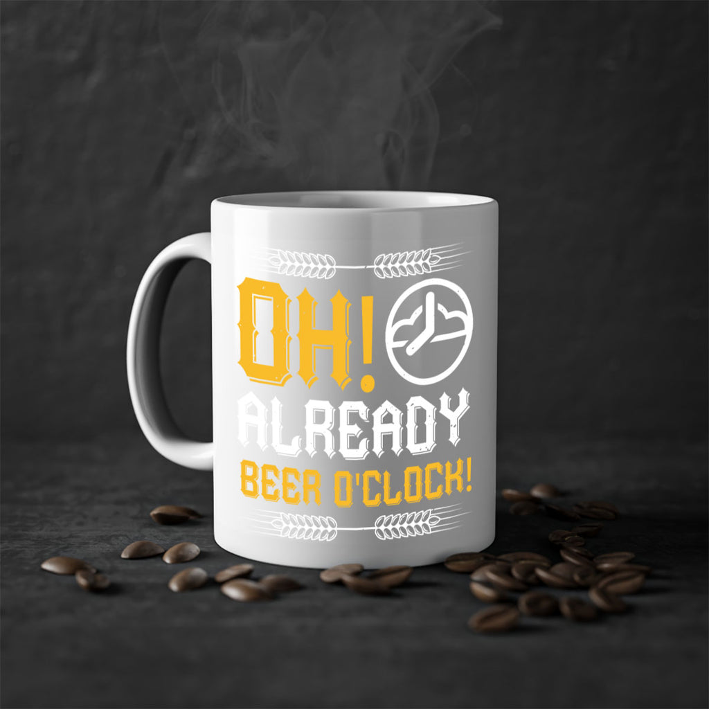 oh already beer oclock 54#- beer-Mug / Coffee Cup