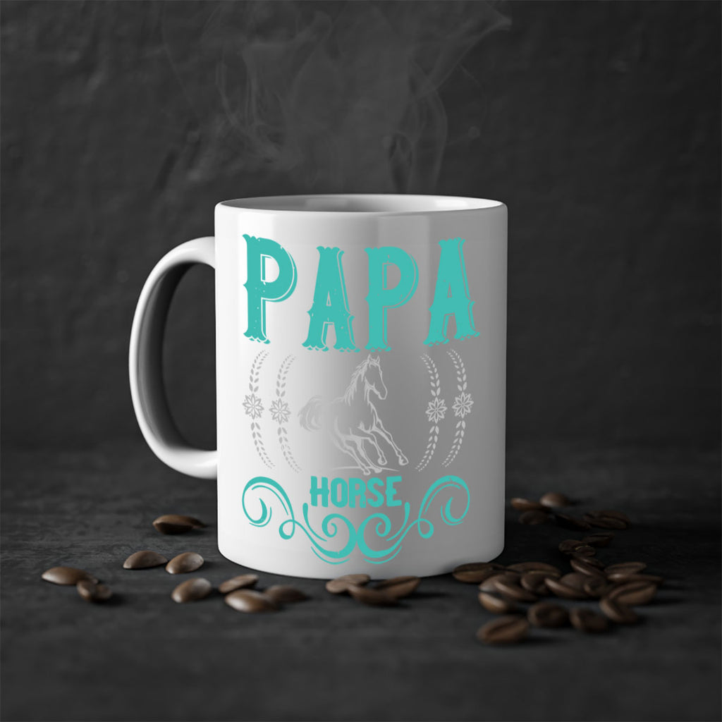 papa horse Style 26#- horse-Mug / Coffee Cup