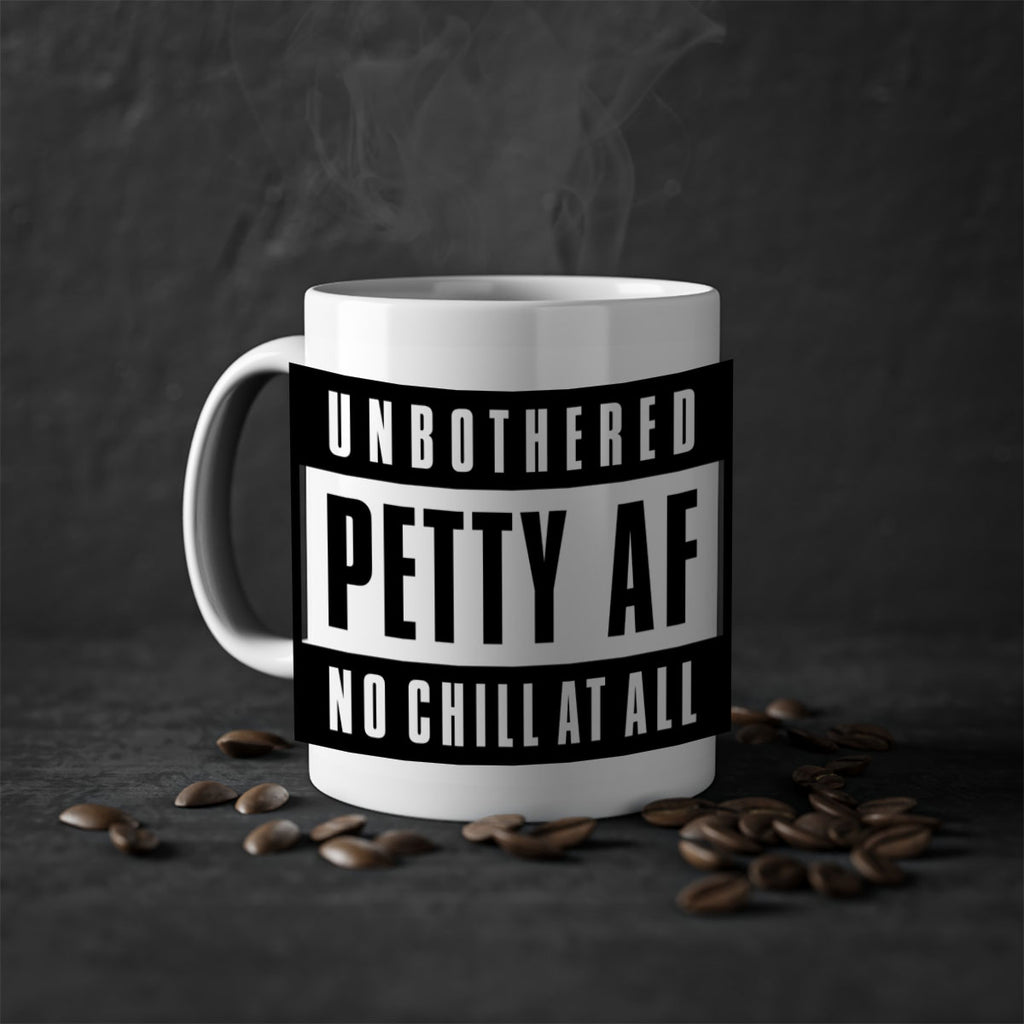 petty afadvisory 53#- black words - phrases-Mug / Coffee Cup