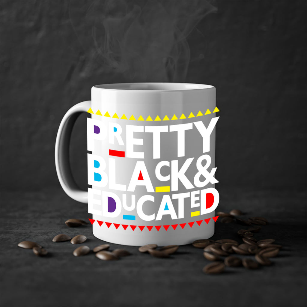 pretty black an deducated 51#- black words - phrases-Mug / Coffee Cup
