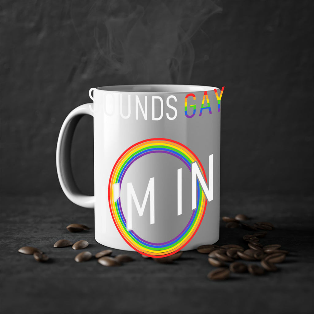 pride sounds gay im in 42#- lgbt-Mug / Coffee Cup