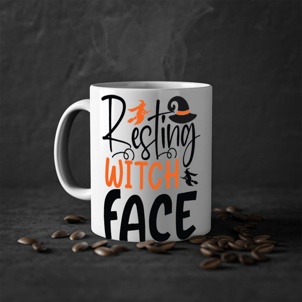 resting witch face 108#- halloween-Mug / Coffee Cup
