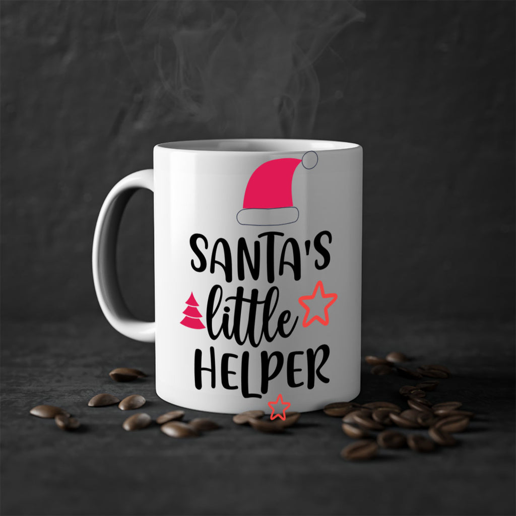 santa's little helper style 614#- christmas-Mug / Coffee Cup