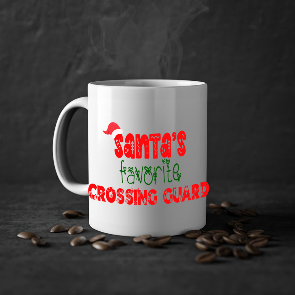 santas favorite crossing guard style 758#- christmas-Mug / Coffee Cup