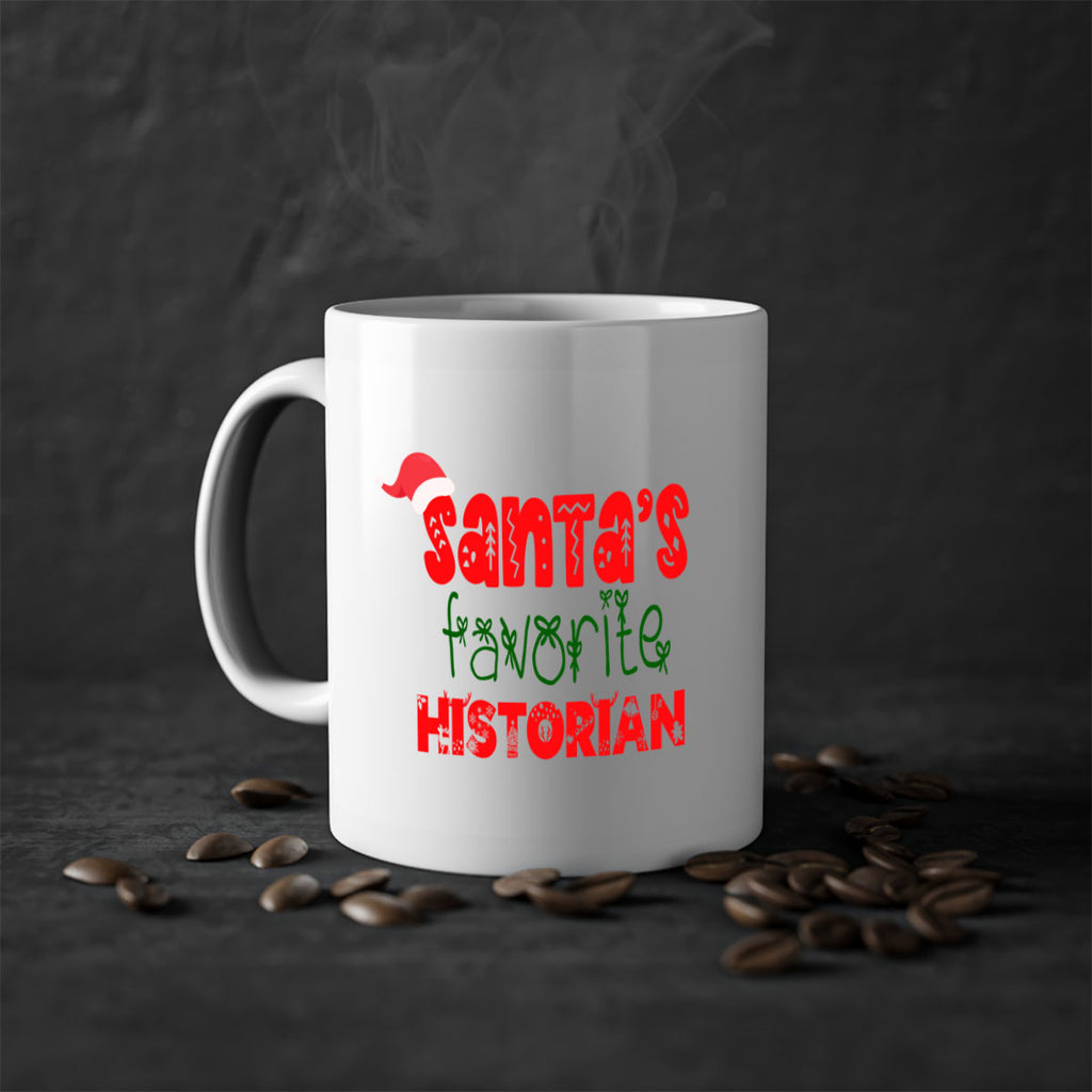 santas favorite historian style 870#- christmas-Mug / Coffee Cup