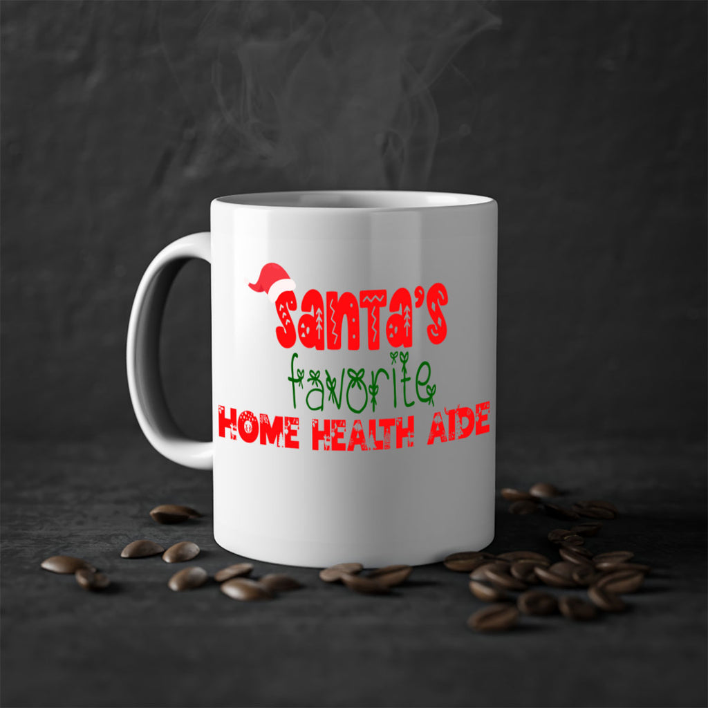 santas favorite home health aide style 872#- christmas-Mug / Coffee Cup