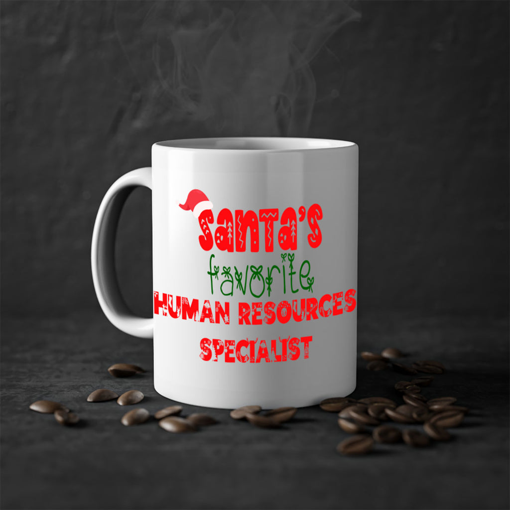 santas favorite human resources specialist style 880#- christmas-Mug / Coffee Cup
