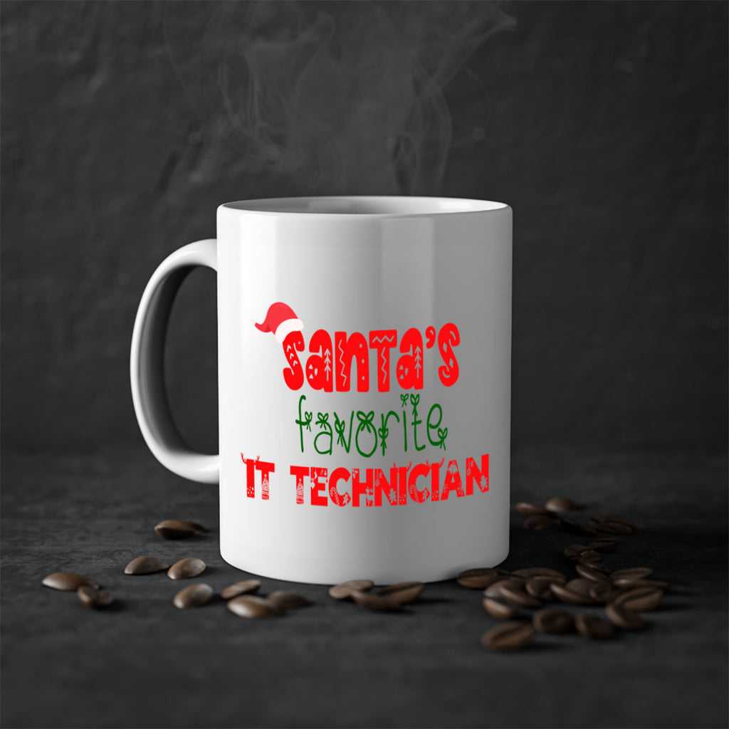santas favorite it technician style 897#- christmas-Mug / Coffee Cup