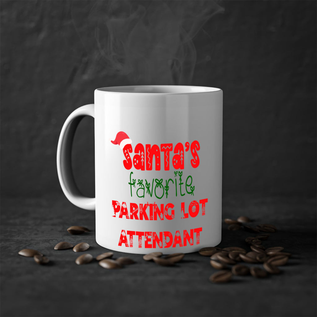 santas favorite parking lot attendant style 999#- christmas-Mug / Coffee Cup