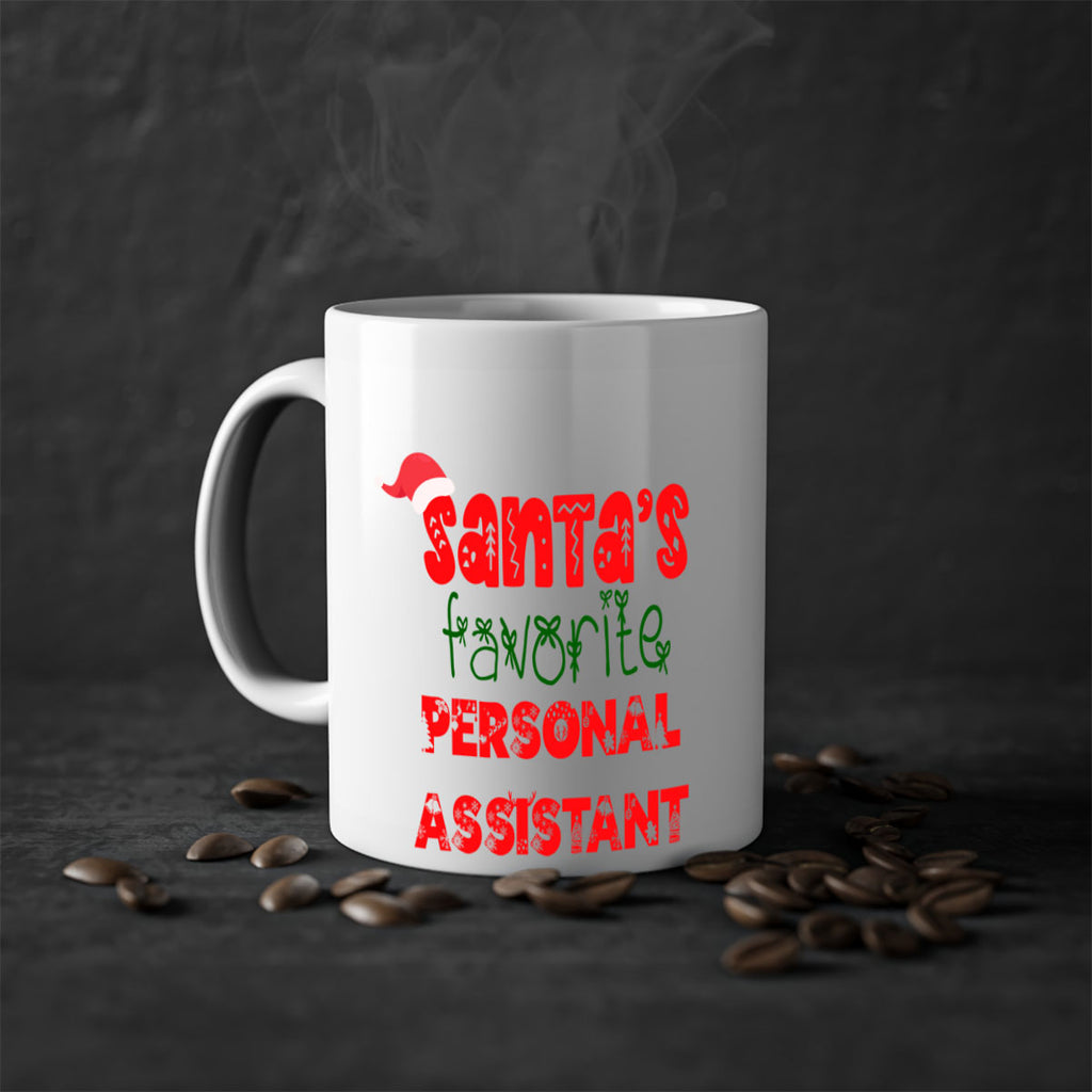 santas favorite personal assistant style 1005#- christmas-Mug / Coffee Cup