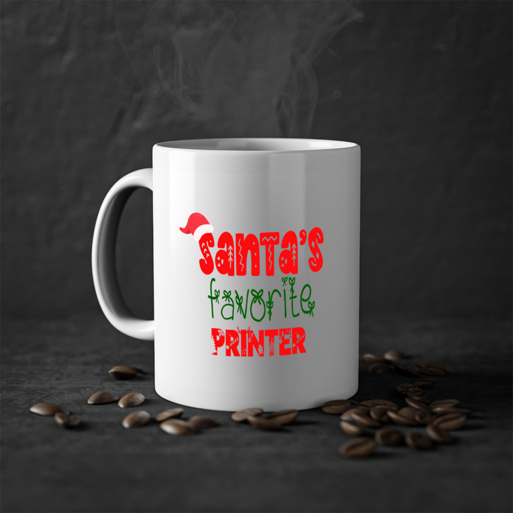 santas favorite printer style 1038#- christmas-Mug / Coffee Cup