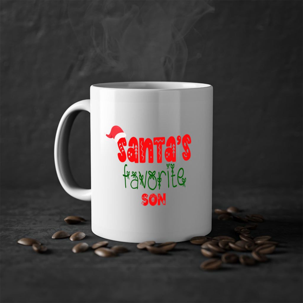 santas favorite son style 1088#- christmas-Mug / Coffee Cup