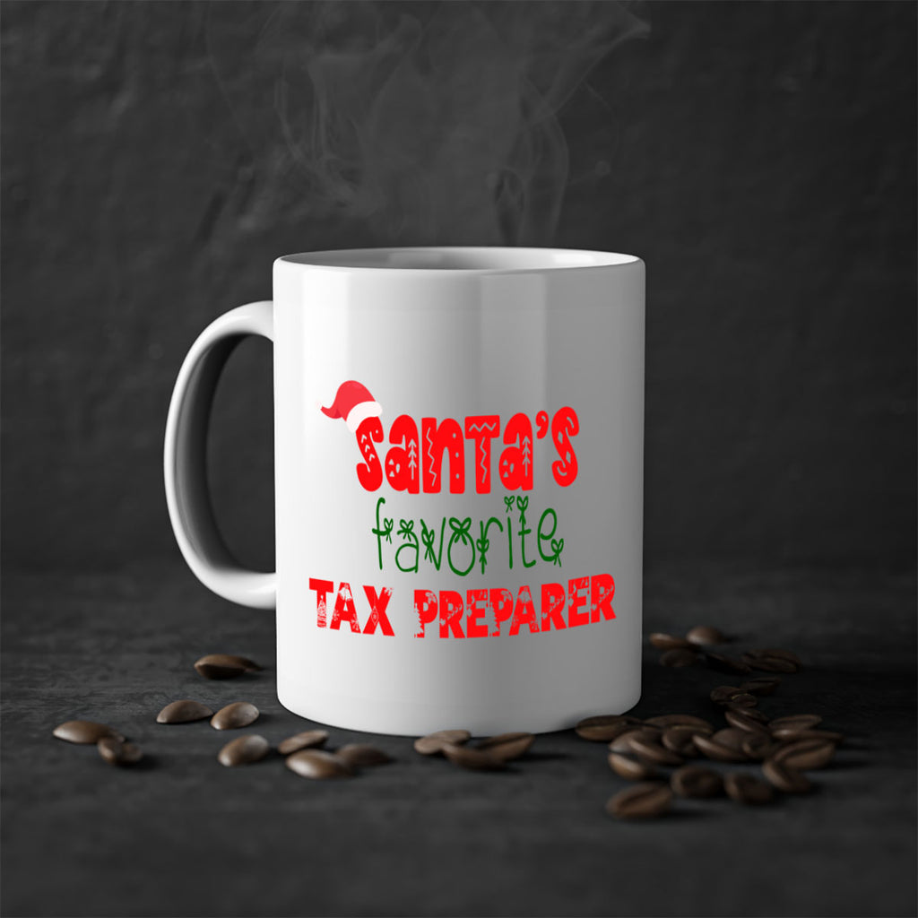 santas favorite tax preparer style 1114#- christmas-Mug / Coffee Cup
