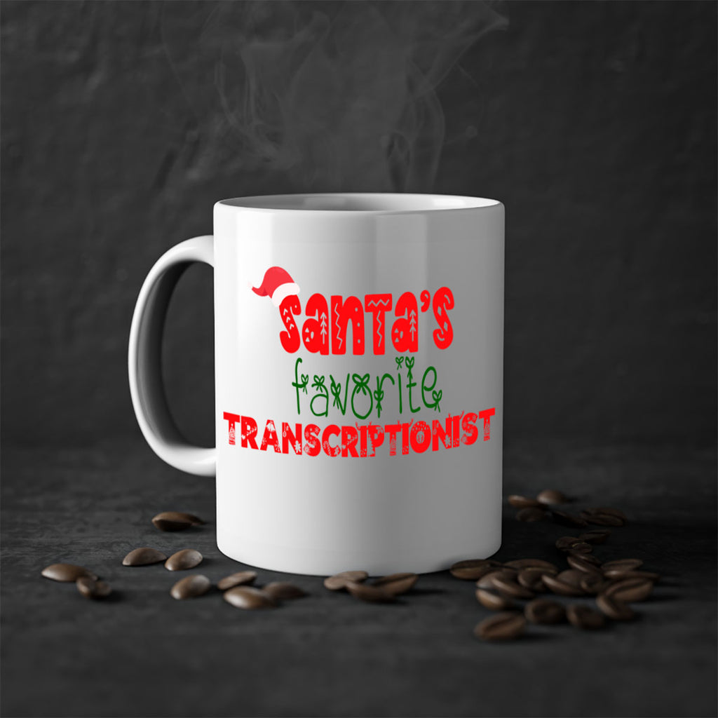 santas favorite transcriptionist style 1127#- christmas-Mug / Coffee Cup