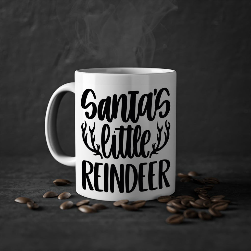 santas little reindeer 55#- christmas-Mug / Coffee Cup