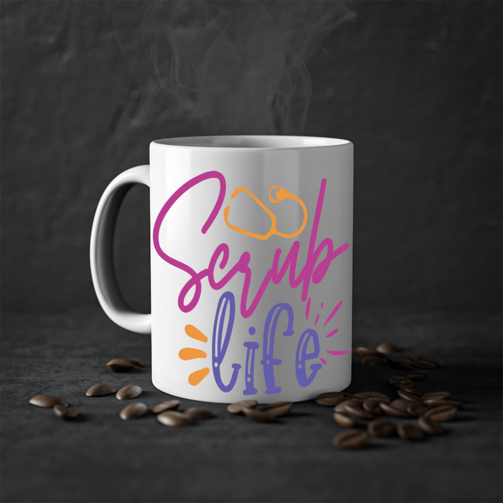 scrub life Style 351#- nurse-Mug / Coffee Cup