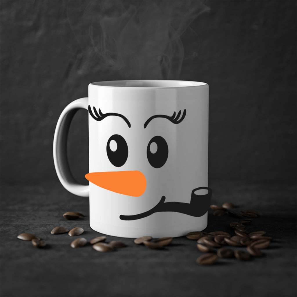 snowman face 6#- christmas-Mug / Coffee Cup
