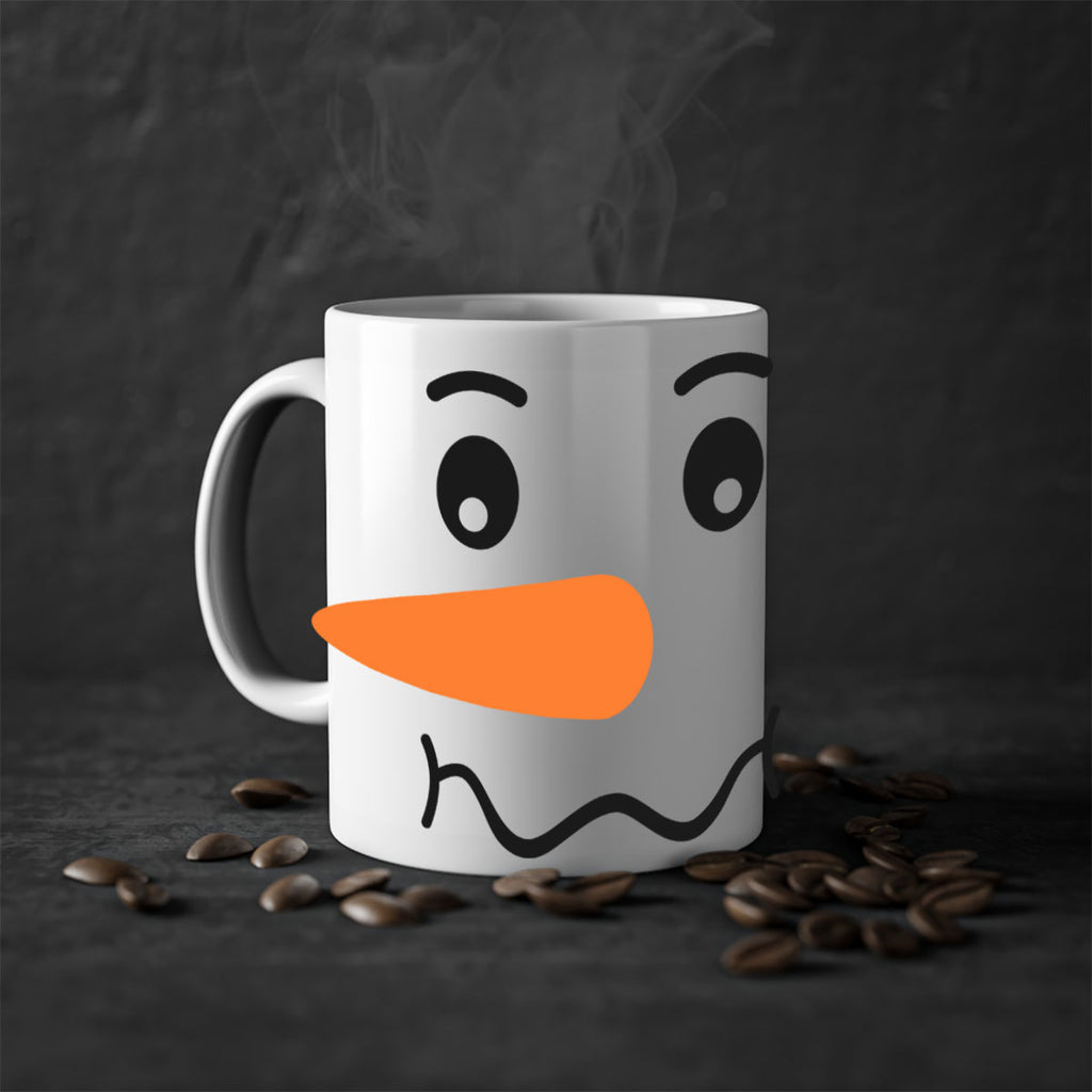 snowman face style 27#- christmas-Mug / Coffee Cup