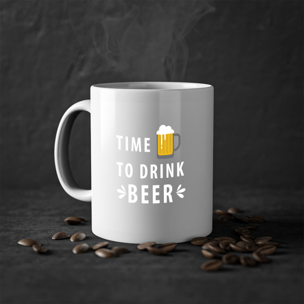 time to drink 7#- beer-Mug / Coffee Cup