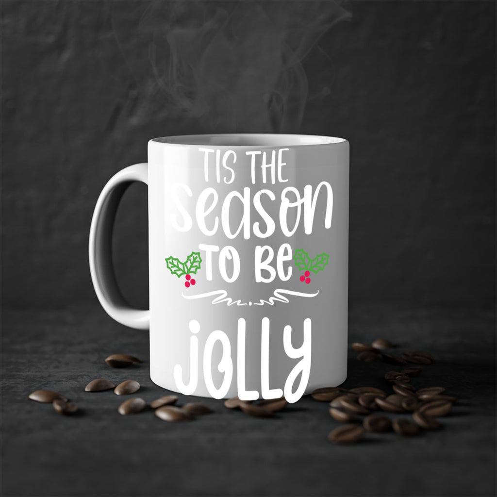 tis the season to be jolly style 1217#- christmas-Mug / Coffee Cup