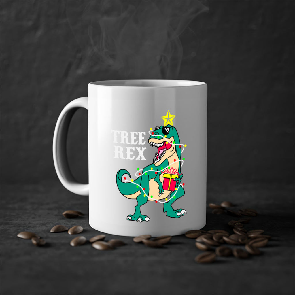 tree rex style 44#- christmas-Mug / Coffee Cup