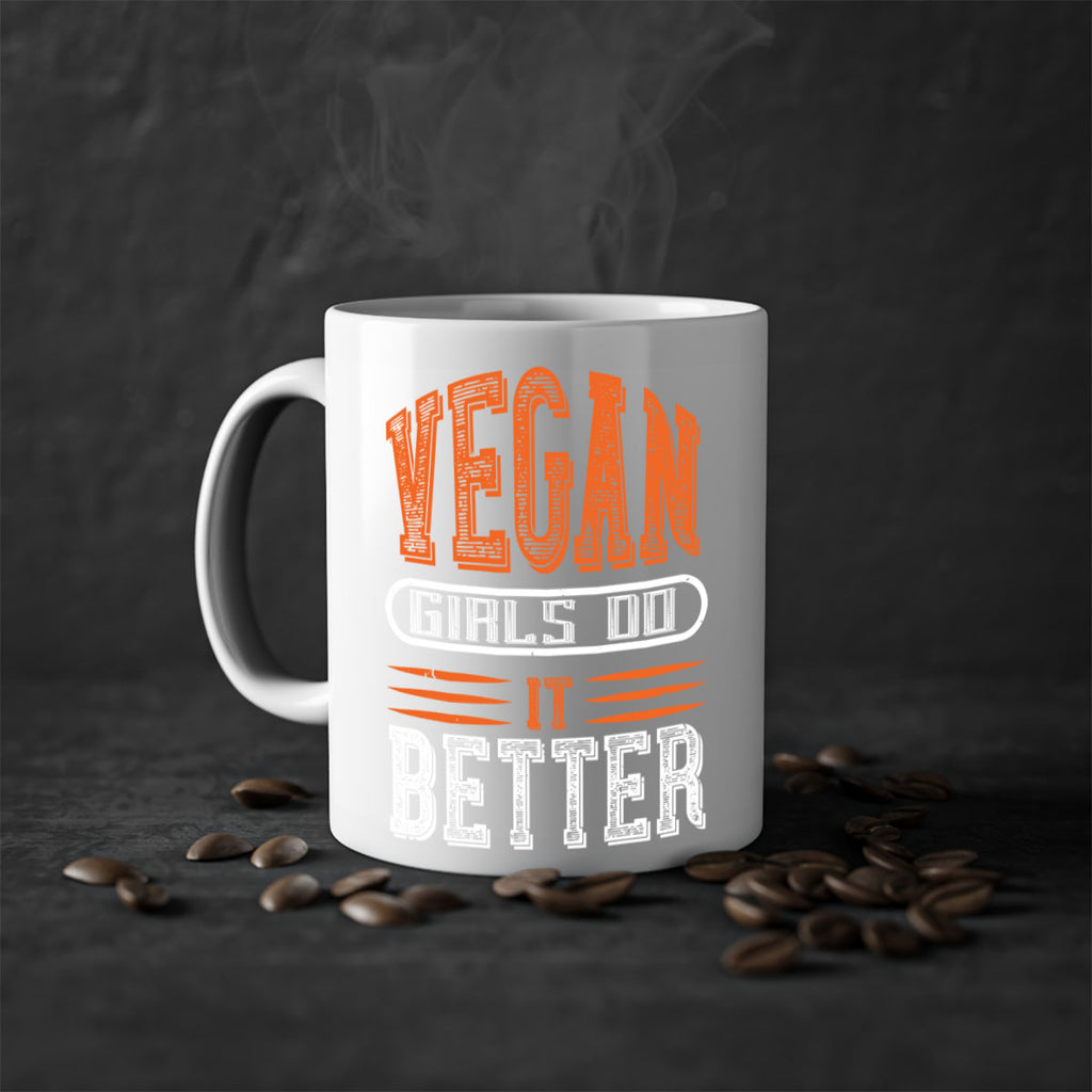 vegan girls do it better 115#- vegan-Mug / Coffee Cup