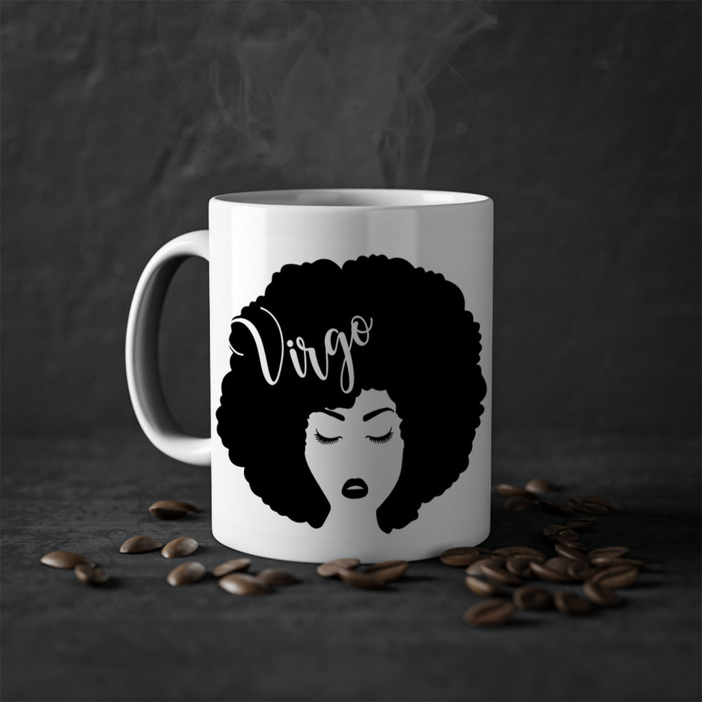 virgo2#- Black women - Girls-Mug / Coffee Cup