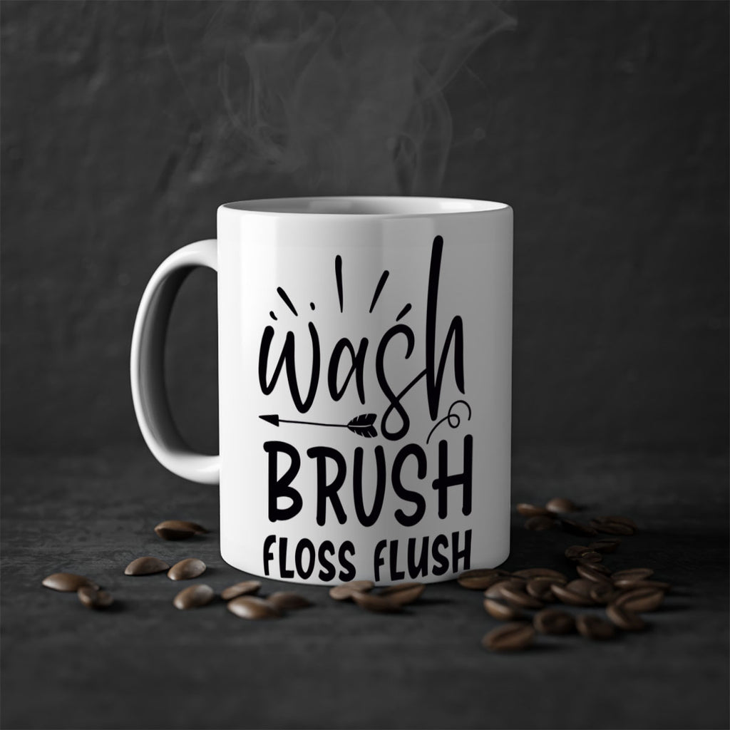 wash brush floss flush 73#- kitchen-Mug / Coffee Cup