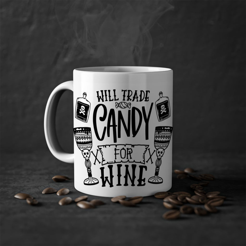 will trade candy for wine 10#- halloween-Mug / Coffee Cup