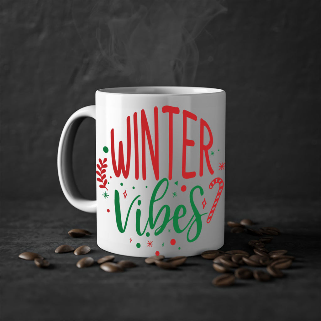 winter vibes style 1238#- christmas-Mug / Coffee Cup