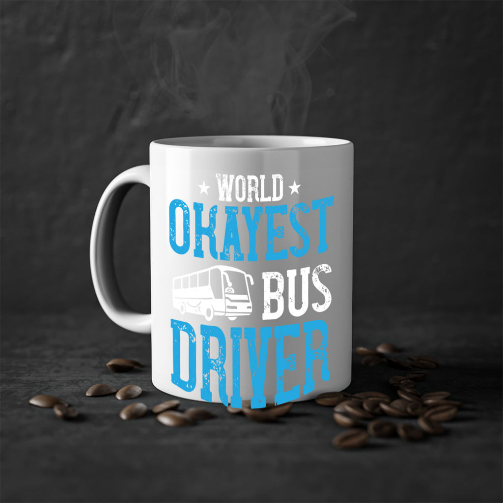 world okayest bus driver Style 5#- bus driver-Mug / Coffee Cup