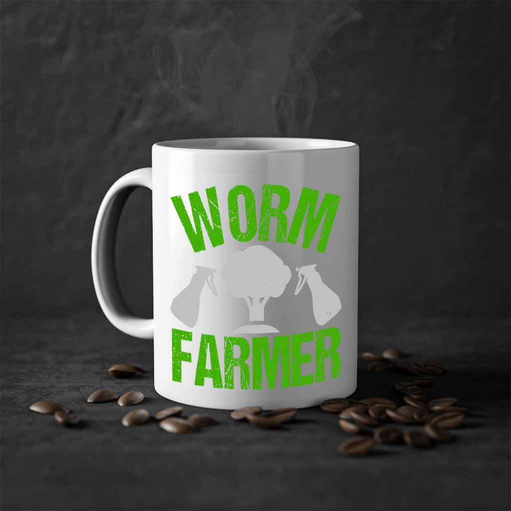 worm farmer 27#- Farm and garden-Mug / Coffee Cup